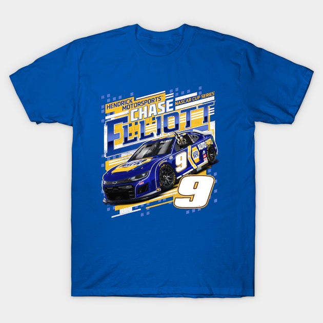 Chase Elliott NAPA Draft T-Shirt by ganisfarhan